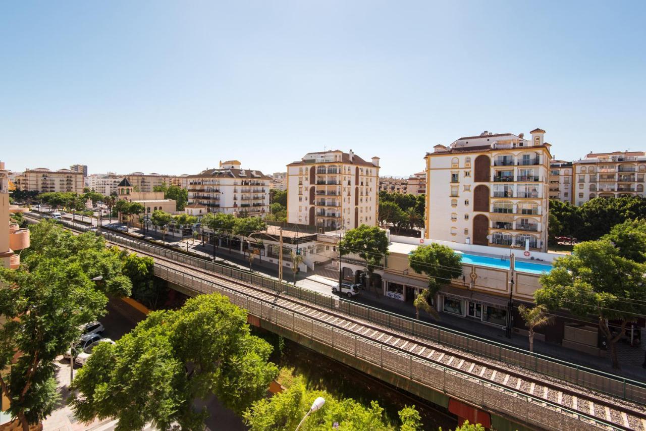 Boliches Center Next To The Beach, Parking, Pool & Terrace Appartement